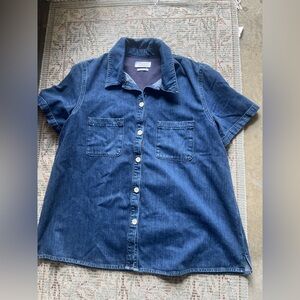 Toast Denim Short-Sleeve Shirt